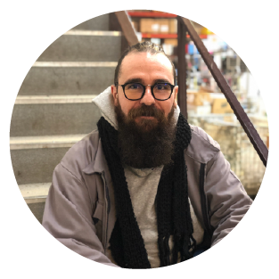 Jean-Baptiste membre équipe valorisation de La Ressource AAA